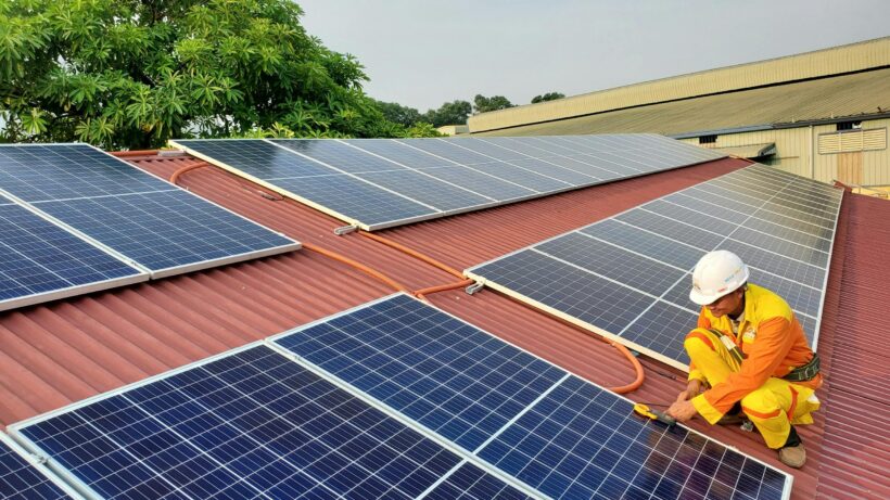 Rooftop solar installation by top solar companies in kerala